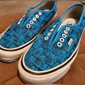 Vans Limited Edition Blue Anahiem Factory Style 44 Authentic (Men's 10)